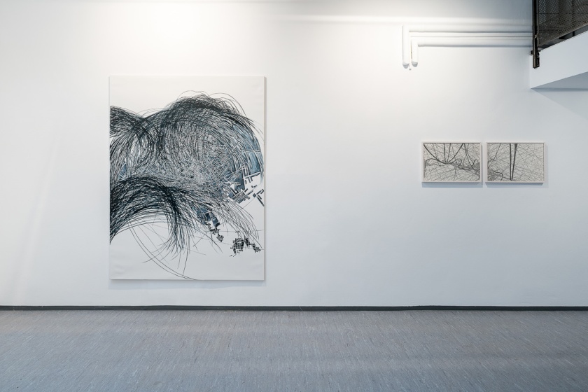 Einzelausstellung von Renata Jaworska im Rahmen der 5. Biennale der Zeichnung in Nürnberg, 2019